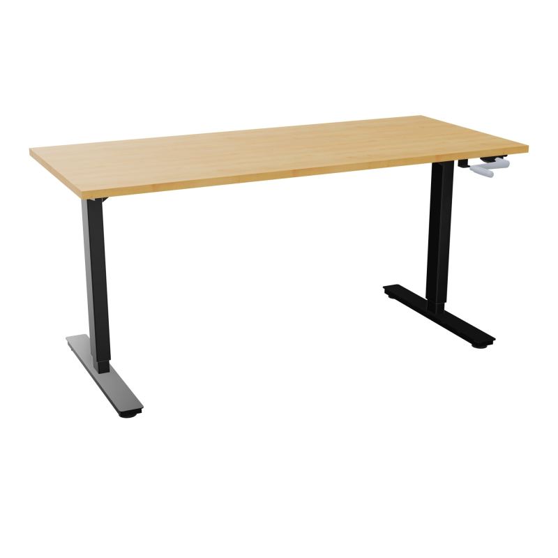 AXEL 2 BUREAU RECT 160X70 PPOBT - SYST. MANIVELLE  R5 SG