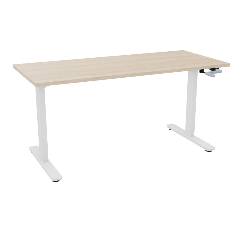 AXEL 2 BUREAU RECT 160X70 PPOBT - SYST. MANIVELLE  RZ SO