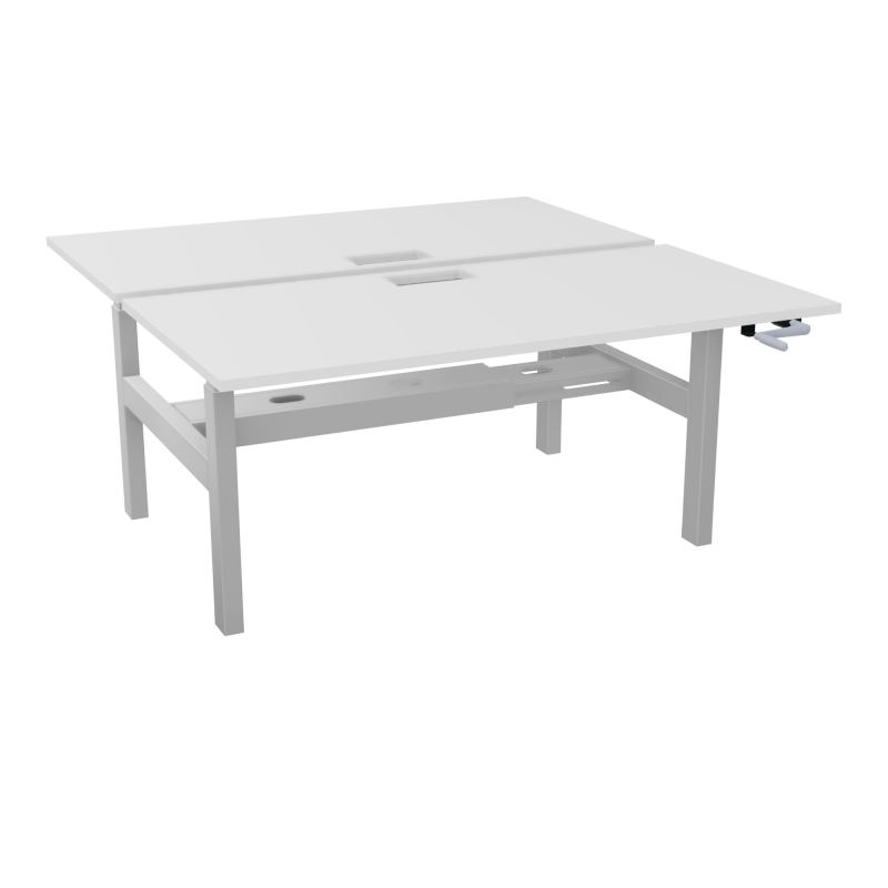 AXEL 2 BENCH 2 x RECT. L160XP80 DECOUPE TRAPPE + GOUL - SYST. MANIVELLE MG Z4