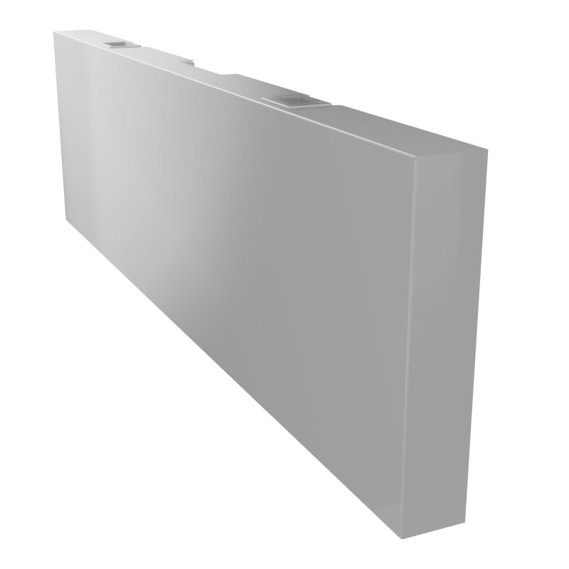 AXEL 2 CARTER  METAL H47,5xL166xP9,5 CM POUR BENCH MOTORISE & MANIVELLE Z4