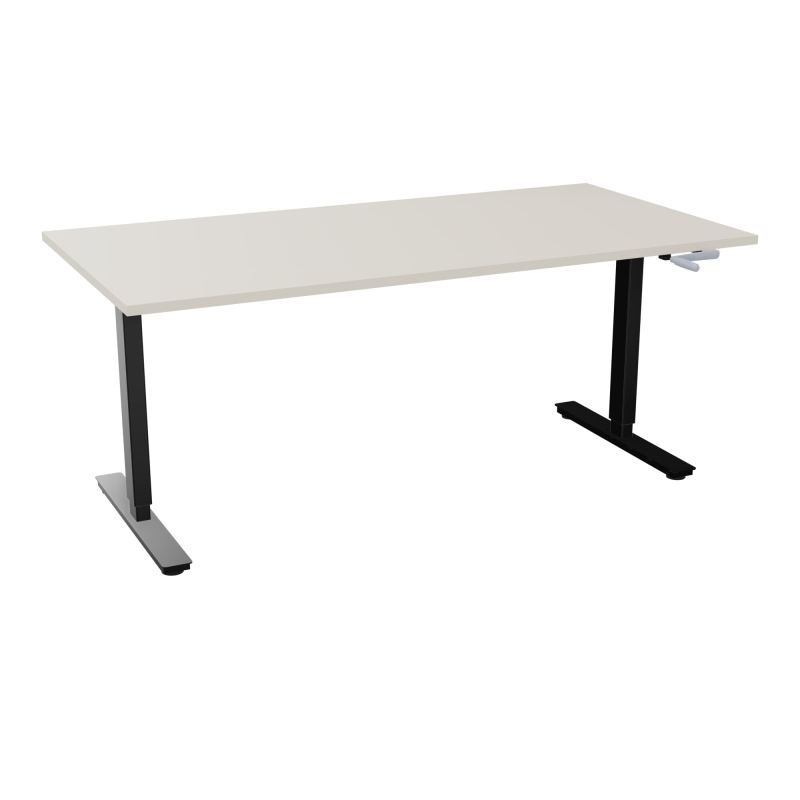 AXEL 2 BUREAU RECT 180X90 PPOBT - SYST. MANIVELLE  N5 SG