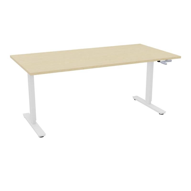 AXEL 2 BUREAU RECT 180X90 PPOBT - SYST. MANIVELLE  N8 SO