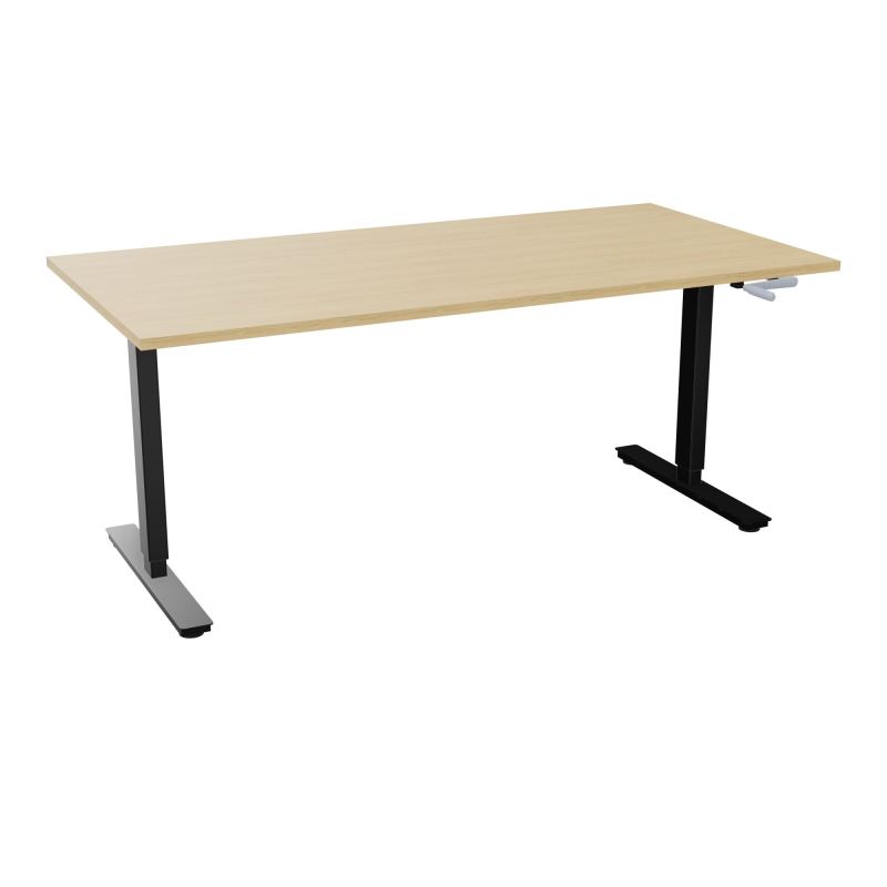 AXEL 2 BUREAU RECT 180X90 PPOBT - SYST. MANIVELLE  R1 SG