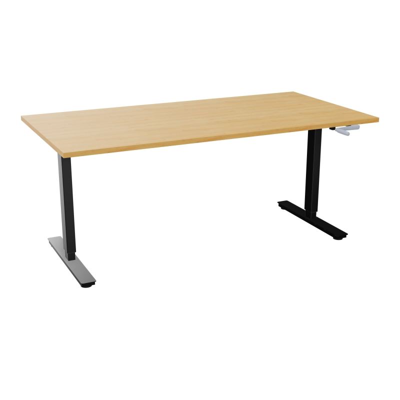 AXEL 2 BUREAU RECT 180X90 PPOBT - SYST. MANIVELLE  R5 SG