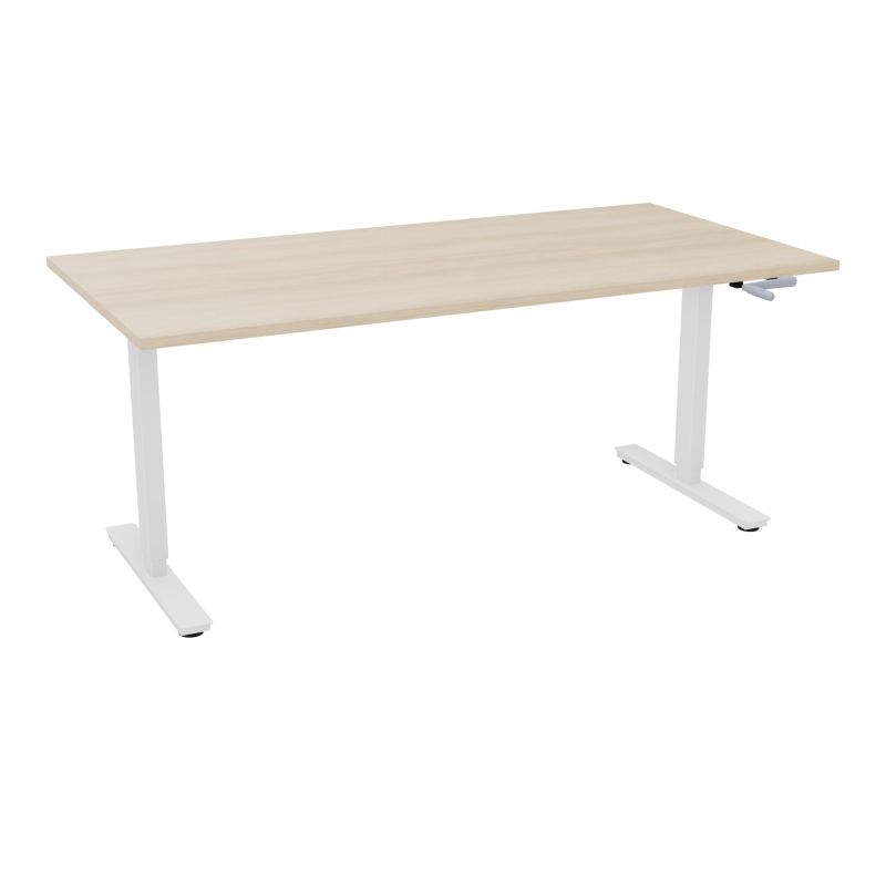 AXEL 2 BUREAU RECT 180X90 PPOBT - SYST. MANIVELLE  RZ SO