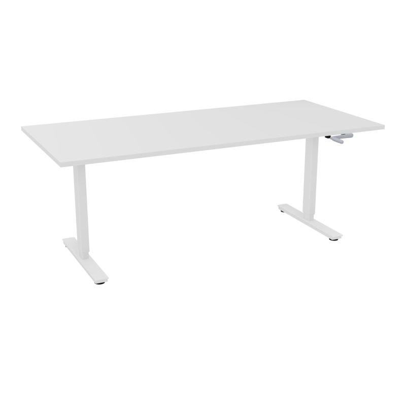 AXEL 2 BUREAU RECT 200X90 PPOBT - SYST. MANIVELLE  MG SO