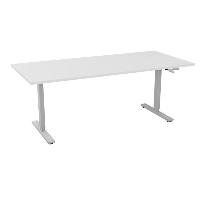 AXEL 2 BUREAU RECT 200X90 PPOBT - SYST. MANIVELLE  MG Z4