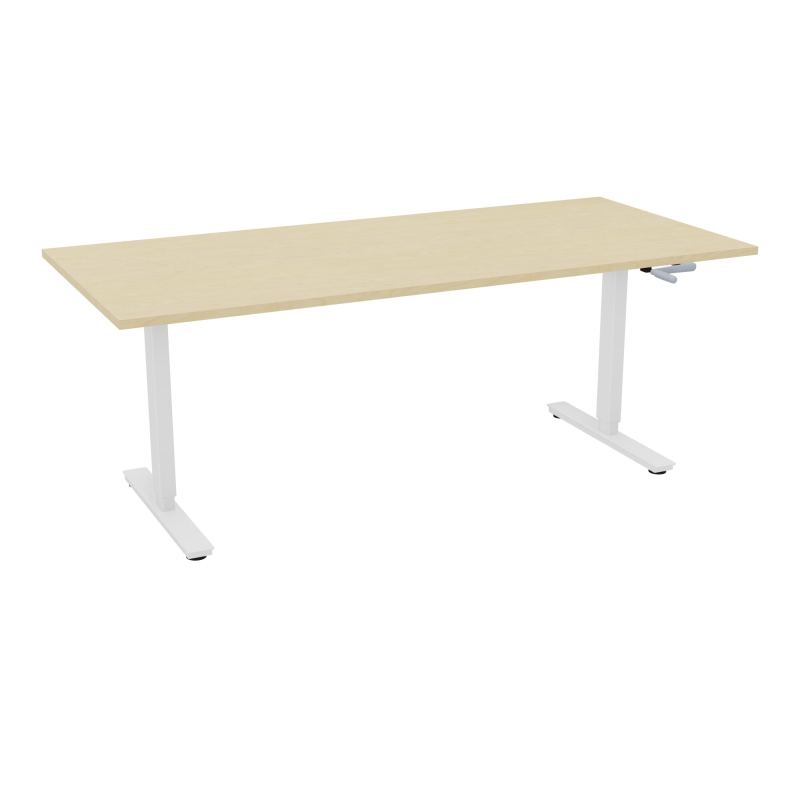 AXEL 2 BUREAU RECT 200X90 PPOBT - SYST. MANIVELLE  N8 SO