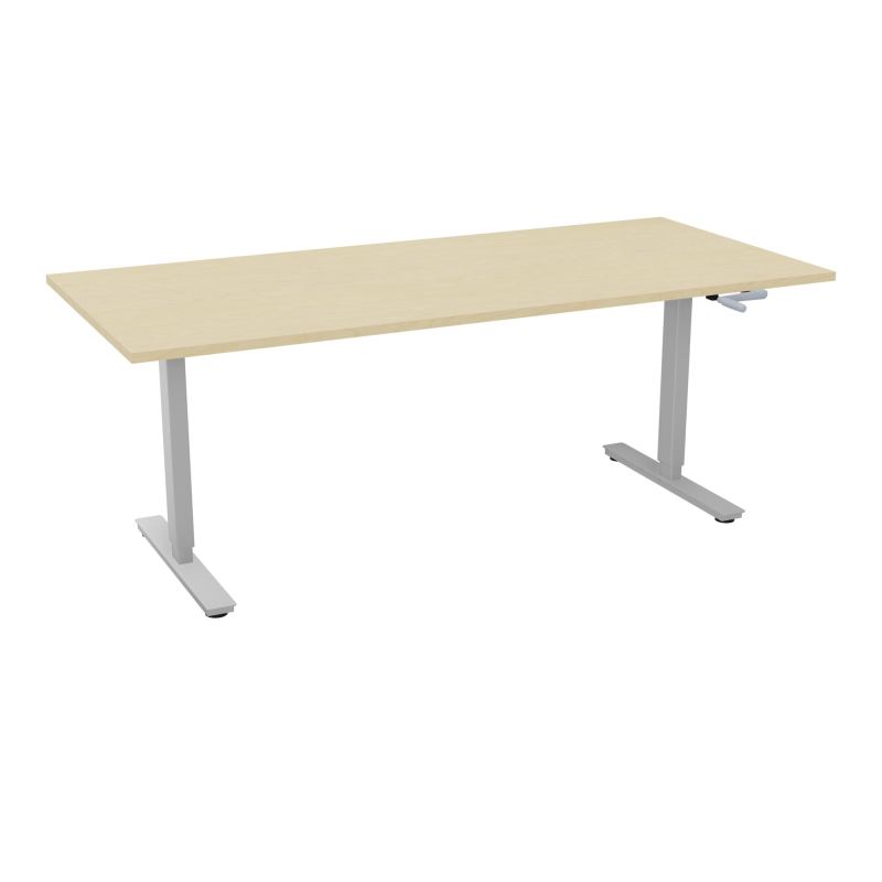 AXEL 2 BUREAU RECT 200X90 PPOBT - SYST. MANIVELLE  N8 Z4