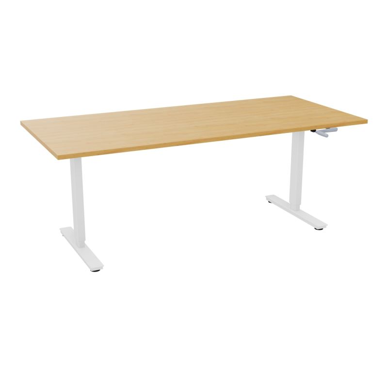 AXEL 2 BUREAU RECT 200X90 PPOBT - SYST. MANIVELLE  R5 SO