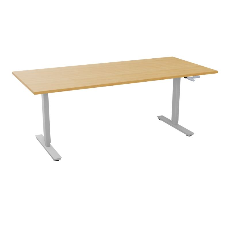 AXEL 2 BUREAU RECT 200X90 PPOBT - SYST. MANIVELLE  R5 Z4