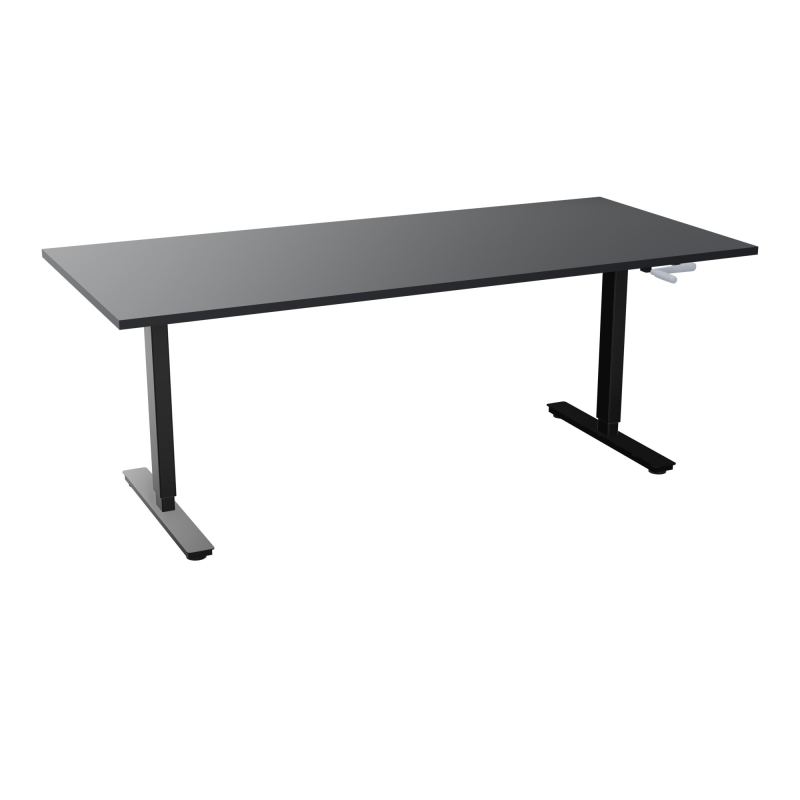 AXEL 2 BUREAU RECT 200X90 PPOBT - SYST. MANIVELLE  R9 SG