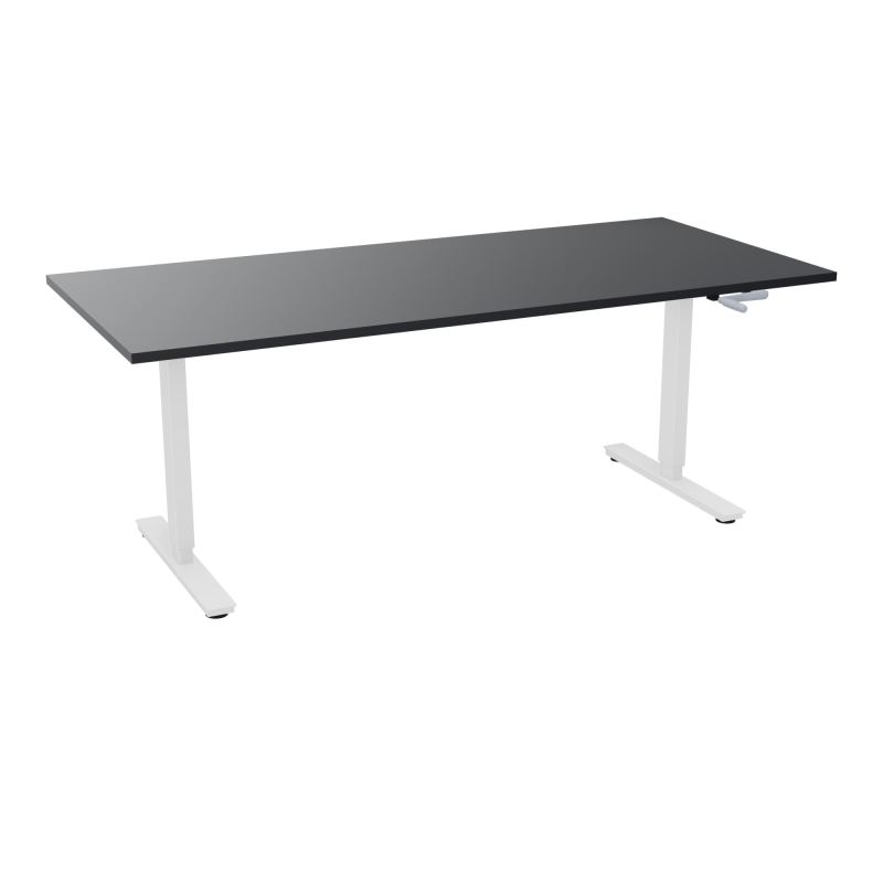 AXEL 2 BUREAU RECT 200X90 PPOBT - SYST. MANIVELLE  R9 SO