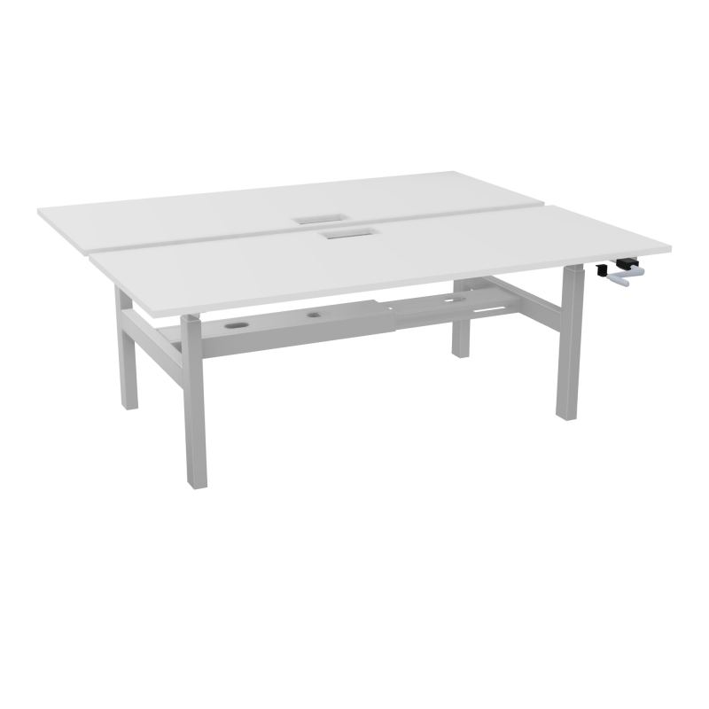 AXEL 2 BENCH 2 x RECT. L200XP80 DECOUPE TRAPPE + GOUL - SYST. MANIVELLE MG Z4