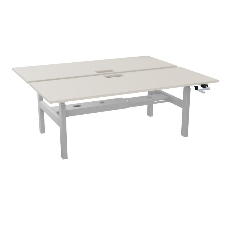 AXEL 2 BENCH 2 x RECT. L200XP80 DECOUPE TRAPPE + GOUL - SYST. MANIVELLE N5 Z4