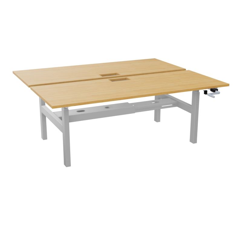 AXEL 2 BENCH 2 x RECT. L200XP80 DECOUPE TRAPPE + GOUL - SYST. MANIVELLE R5 Z4