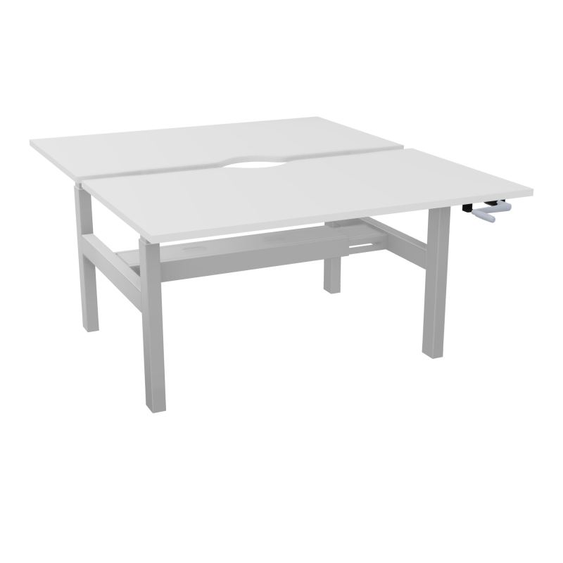 AXEL 2 BENCH 2 x RECT L140X80 ECHANCRURE - SYST.MANIVELLE  MG Z4