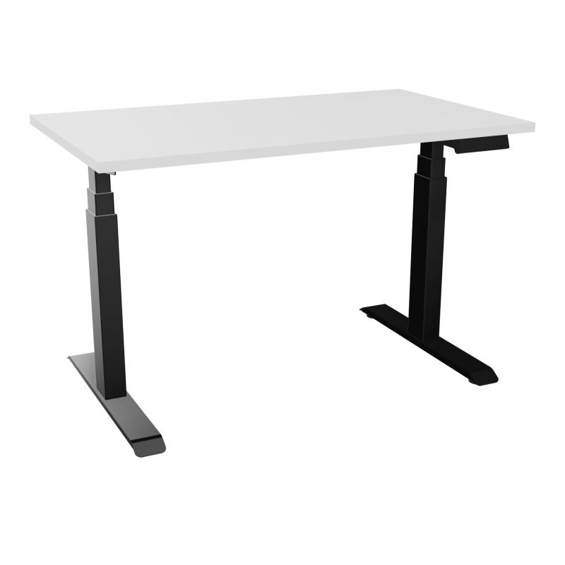 AXEL 2 BUREAU RECT 120X70 PPOBT - MOTORISE - 4 UTILLISATEURS x 2 MEM + USB    MG SG