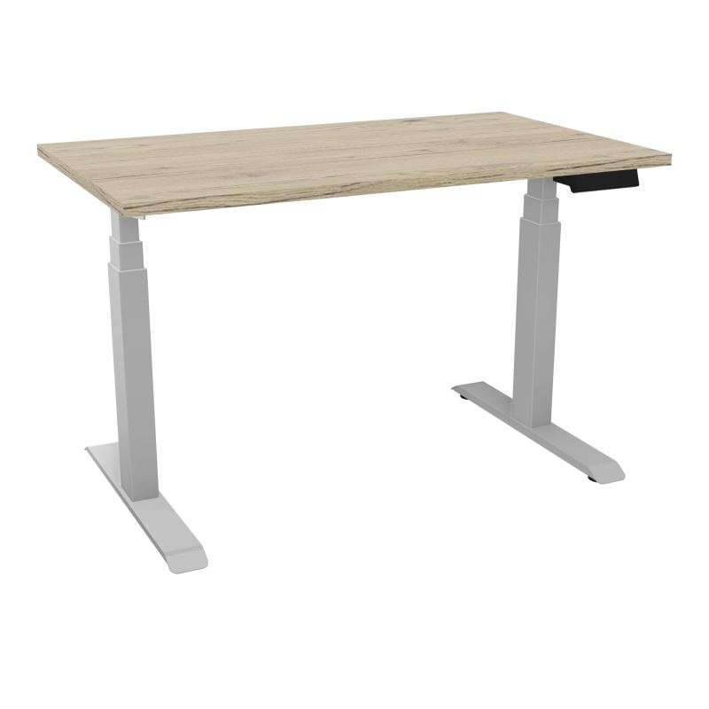 AXEL 2 BUREAU RECT 120X70 PPOBT - MOTORISE - 4 UTILLISATEURS x 2 MEM + USB    R3 Z4