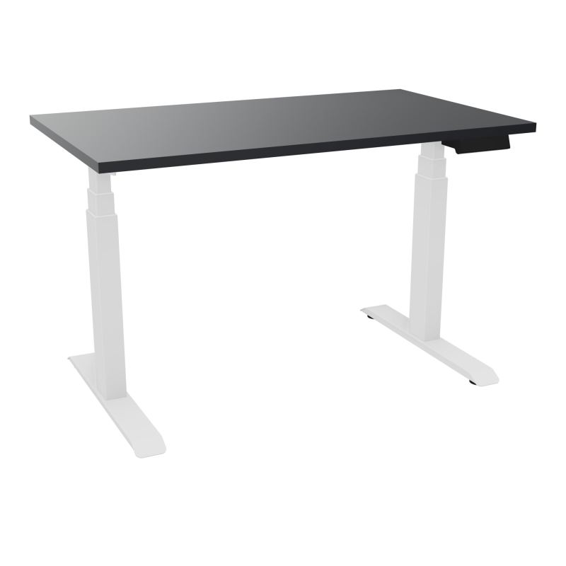 AXEL 2 BUREAU RECT 120X70 PPOBT - MOTORISE - 4 UTILLISATEURS x 2 MEM + USB    R9 SO