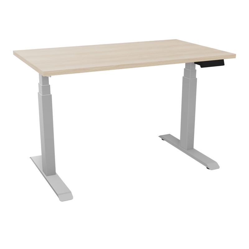 AXEL 2 BUREAU RECT 120X70 PPOBT - MOTORISE - 4 UTILLISATEURS x 2 MEM + USB    RZ Z4