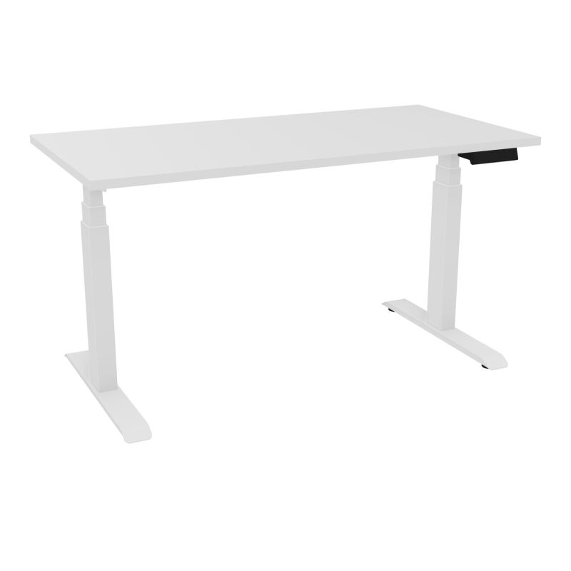 AXEL 2 BUREAU RECT 140X70 PPOBT - MOTORISE - 4 UTILISATEURS  x 2 MEM + USB MG SO