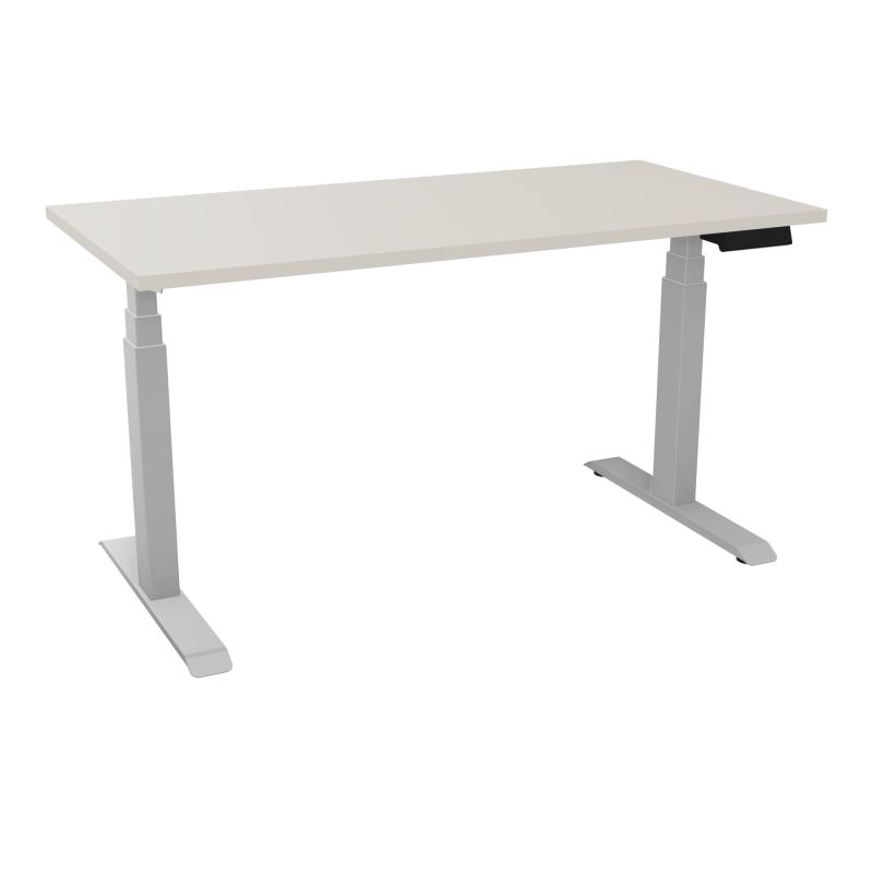 AXEL 2 BUREAU RECT 140X70 PPOBT - MOTORISE - 4 UTILISATEURS  x 2 MEM + USB N5 Z4