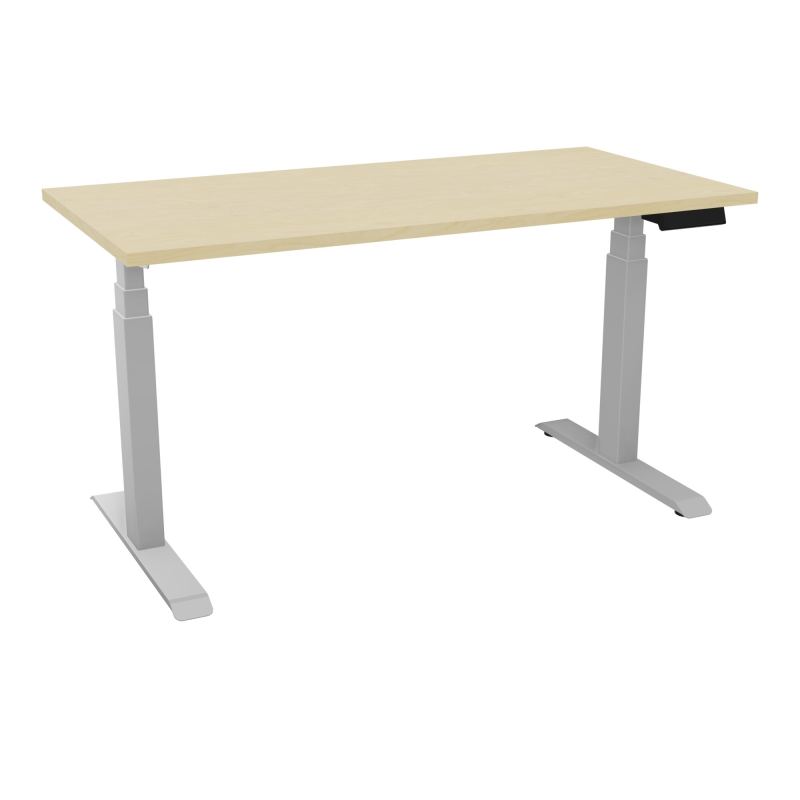 AXEL 2 BUREAU RECT 140X70 PPOBT - MOTORISE - 4 UTILISATEURS  x 2 MEM + USB N8 Z4