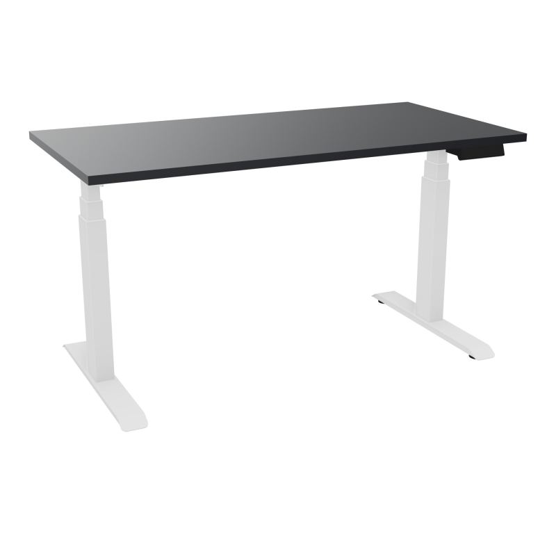 AXEL 2 BUREAU RECT 140X70 PPOBT - MOTORISE - 4 UTILISATEURS  x 2 MEM + USB R9 SO