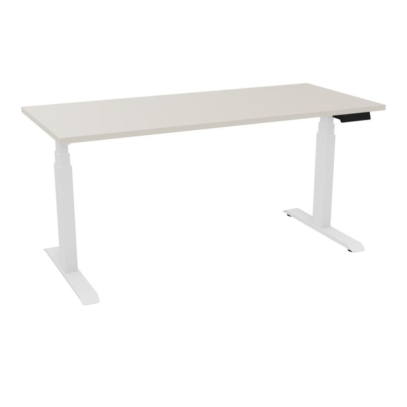 AXEL2 BUREAU RECT 160X70 PP OBT - MOTORISE  - 4 UTILLISATEURS x 2 MEM + USB N5 SO