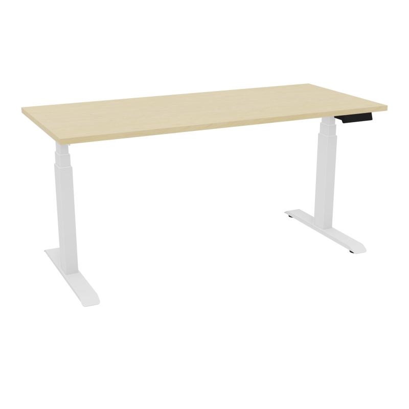 AXEL2 BUREAU RECT 160X70 PP OBT - MOTORISE  - 4 UTILLISATEURS x 2 MEM + USB N8 SO
