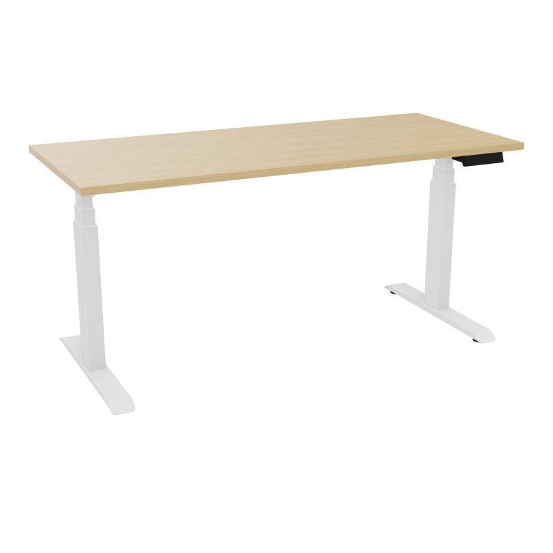 AXEL2 BUREAU RECT 160X70 PP OBT - MOTORISE  - 4 UTILLISATEURS x 2 MEM + USB R1 SO