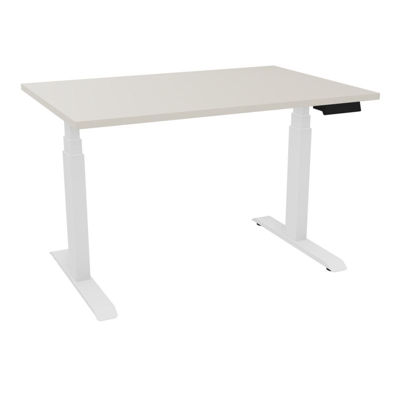 AXEL 2 BUREAU RECT. L120XP80PP OBT -MOTORISE - 4 UTILISATEURS  x 2 MEM + USB N5 SO