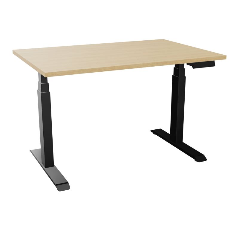 AXEL 2 BUREAU RECT. L120XP80 PP OBT -MOTORISE - 4 UTILISATEURS  x 2 MEM + USB R1 SG