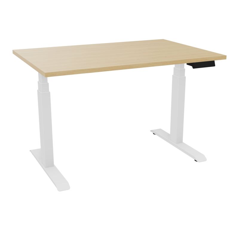AXEL 2 BUREAU RECT. L120XP80 PP OBT -MOTORISE - 4 UTILISATEURS  x 2 MEM + USB R1 SO