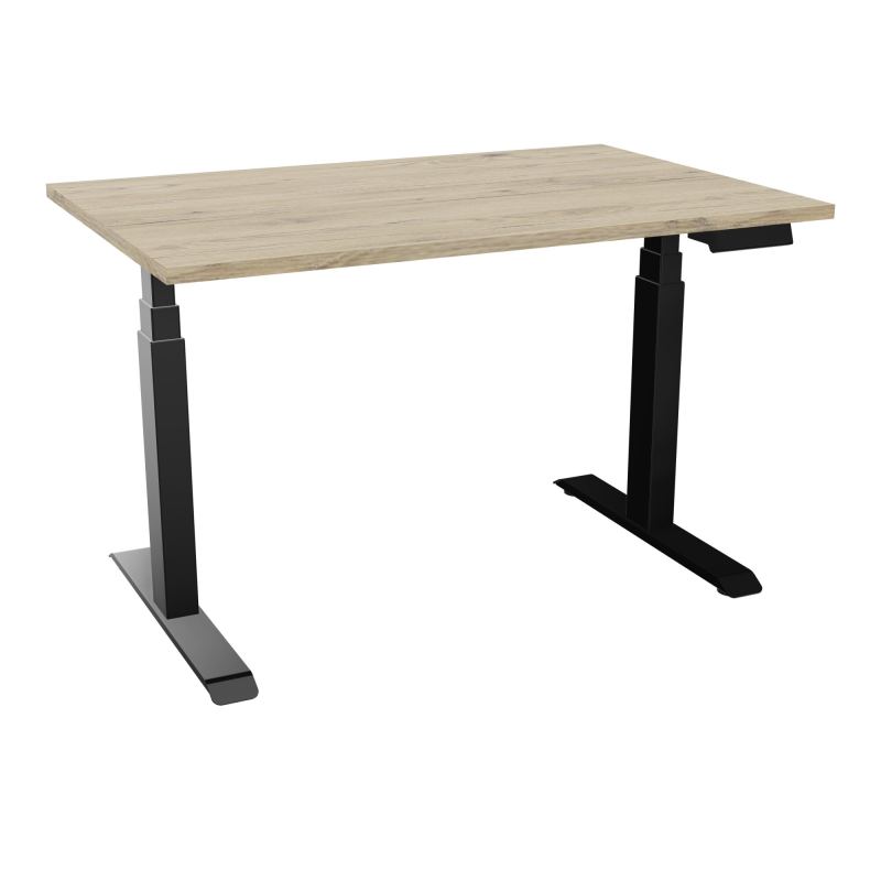 AXEL 2 BUREAU RECT. L120XP80 PP OBT -MOTORISE - 4 UTILISATEURS  x 2 MEM + USB R3 SG