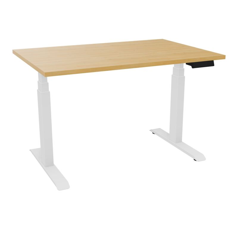 AXEL 2 BUREAU RECT. L120XP80PP OBT -MOTORISE - 4 UTILISATEURS  x 2 MEM + USB R5 SO