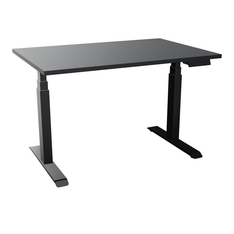 AXEL 2 BUREAU RECT. L120XP80PP OBT -MOTORISE - 4 UTILISATEURS  x 2 MEM + USB R9 SG