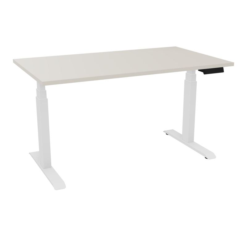 AXEL 2 BUREAU RECT. L140XP80PP OBT -MOTORISE - 4 UTILISATEURS  x 2 MEM + USB N5 SO