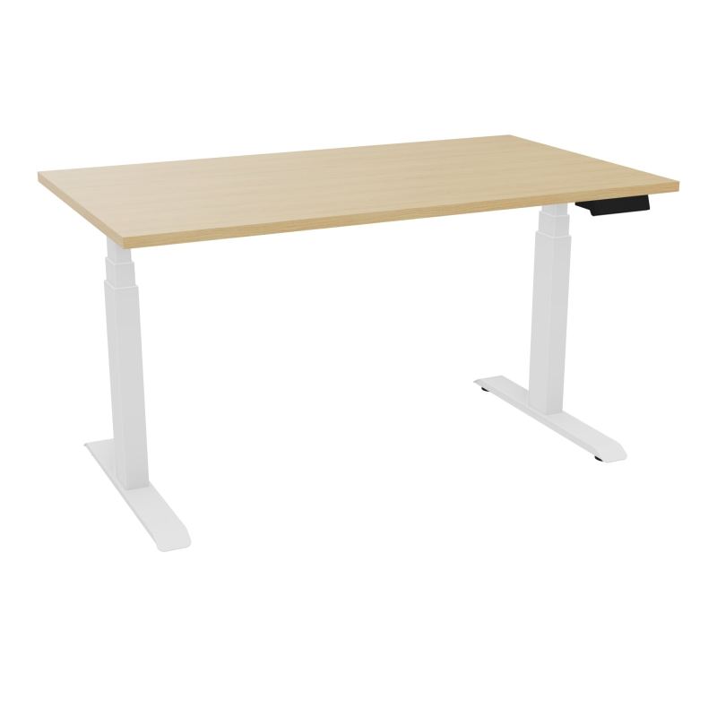 AXEL 2 BUREAU RECT. L140XP80 PP OBT -MOTORISE - 4 UTILISATEURS  x 2 MEM + USB R1 SO