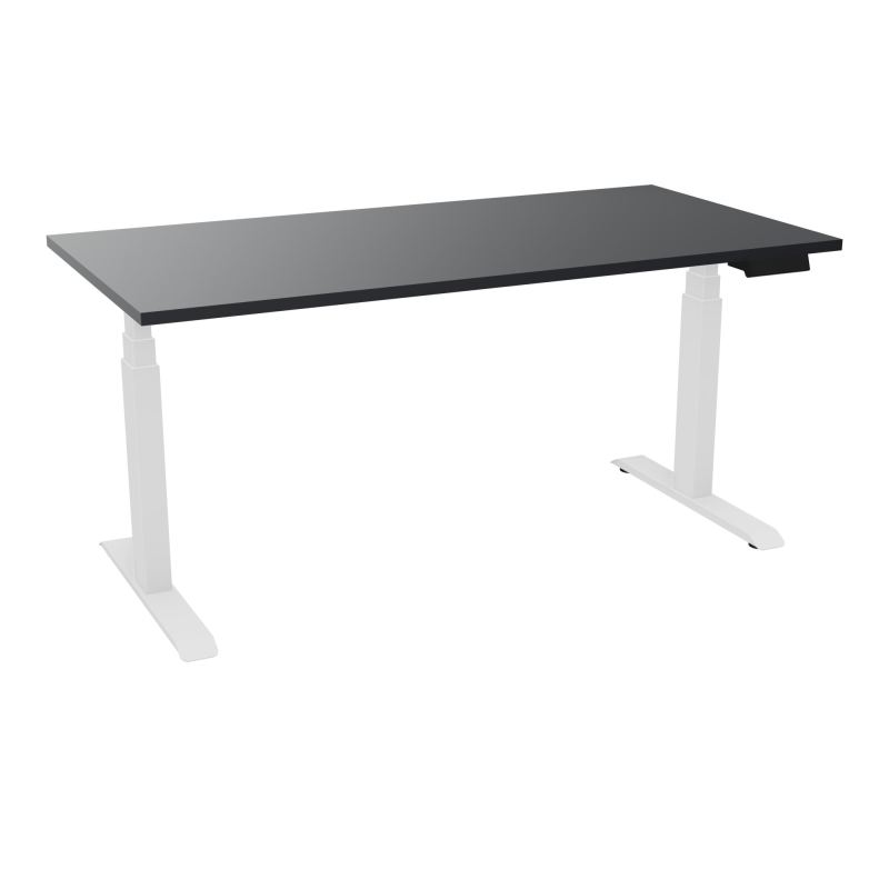 AXEL 2 BUREAU RECT. L160XP80PP OBT -MOTORISE - 4 UTILISATEURS  x 2 MEM + USB R9 SO
