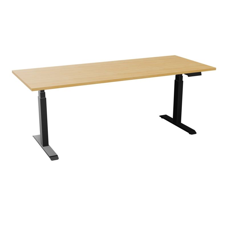AXEL 2 BUREAU RECT. L200XP80PP OBT -MOTORISE - 4 UTILISATEURS  x 2 MEM + USB R5 SG