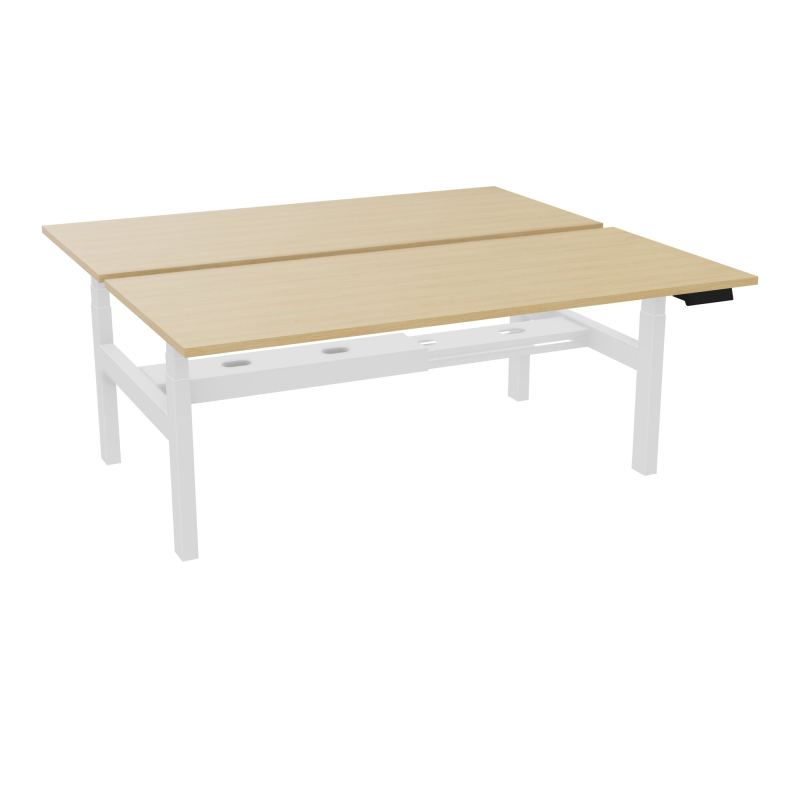 AXEL 2 BENCH 2 x RECT. L180XP80 PP OBT - MOTORISE - 4 UTILLISATEURS x 2 MEM + USB    R1 SO