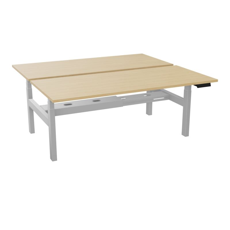 AXEL 2 BENCH 2 x RECT. L180XP80 PP OBT - MOTORISE - 4 UTILLISATEURS x 2 MEM + USB    R1 Z4