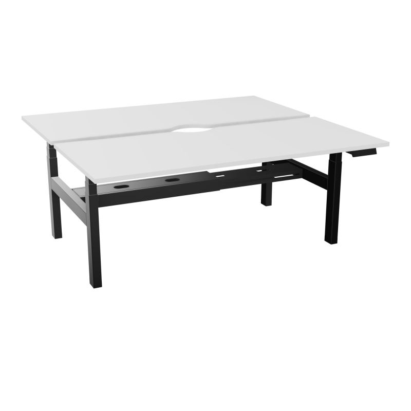 AXEL 2 BENCH 2 x RECT L180XP80 ECHANCRURE - MOTORISE - 4 UTILLISATEURS x 2 MEM + USB    M