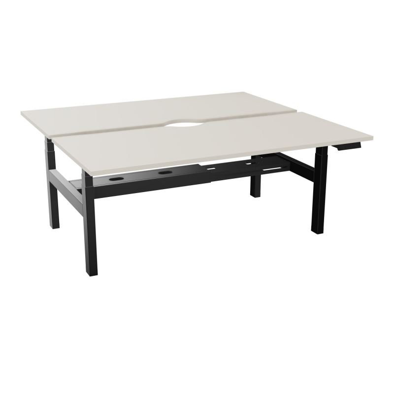AXEL 2 BENCH 2 x RECT L180XP80 ECHANCRURE - MOTORISE - 4 UTILLISATEURS x 2 MEM + USB    N