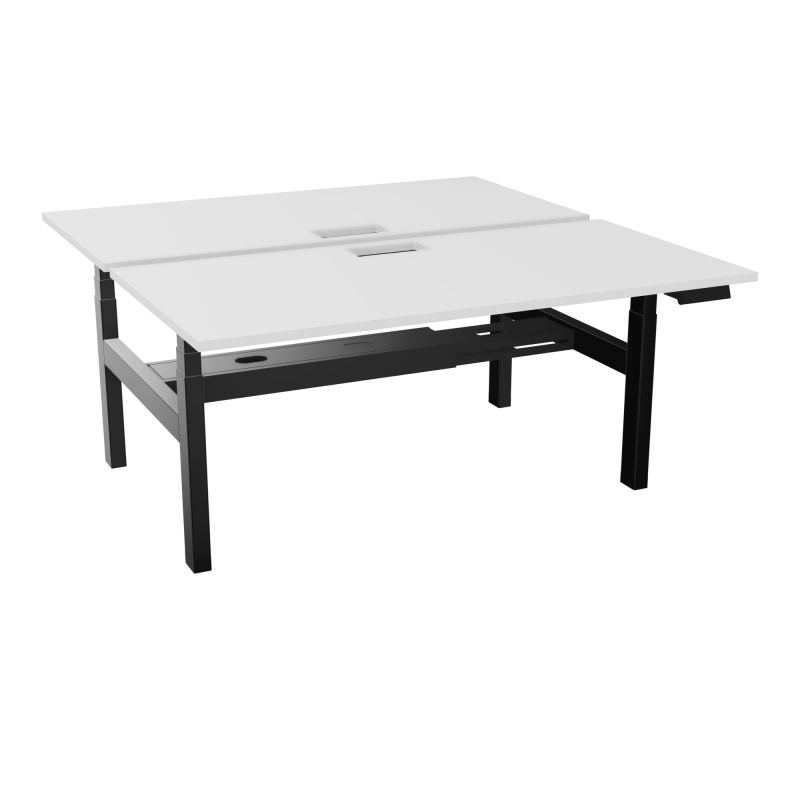 AXEL 2 BENCH 2 x RECT L160XP80 DECOUPE TRAPPE + GOUL - MOTORISE - 4 UTILLISATEURS x 2 MEM