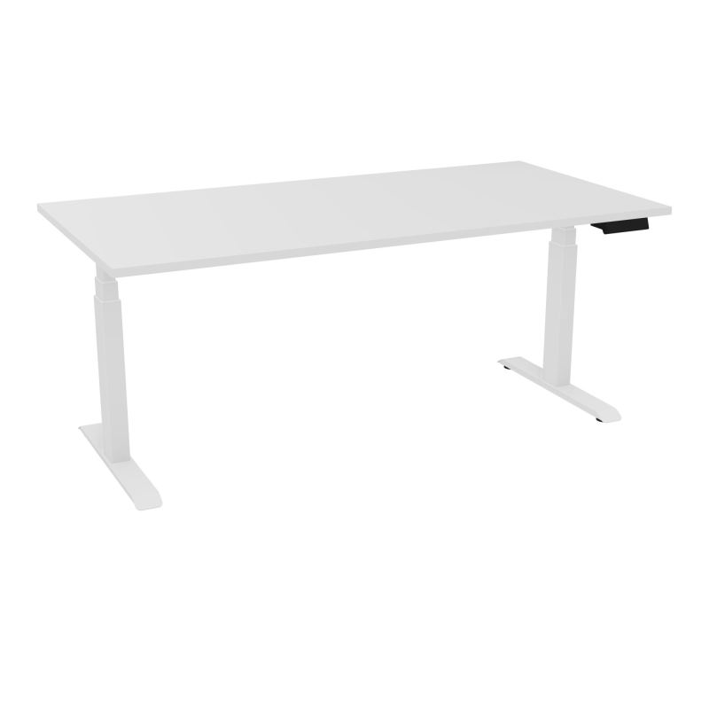 AXEL 2 BUREAU RECT 180X90 PPOBT - MOTORISE - 4 UTILLISATEURS x 2 MEM + USB    MG SO