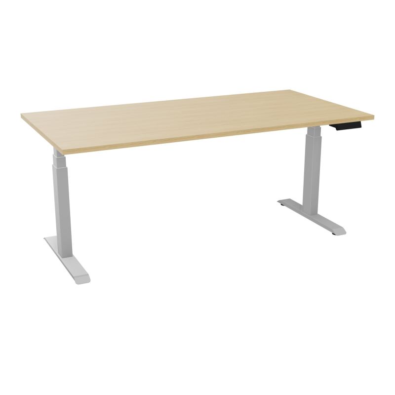 AXEL 2 BUREAU RECT 180X90 PPOBT - MOTORISE - 4 UTILLISATEURS x 2 MEM + USB    R1 Z4