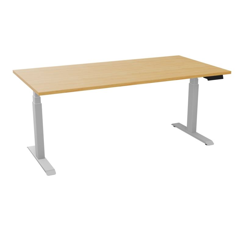 AXEL 2 BUREAU RECT 180X90 PPOBT - MOTORISE - 4 UTILLISATEURS x 2 MEM + USB    R5 Z4